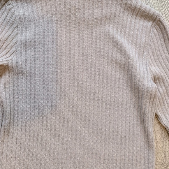 Wilfred Free Taupe High Neck Sweater Dress. Size S. - Picture 3 of 3